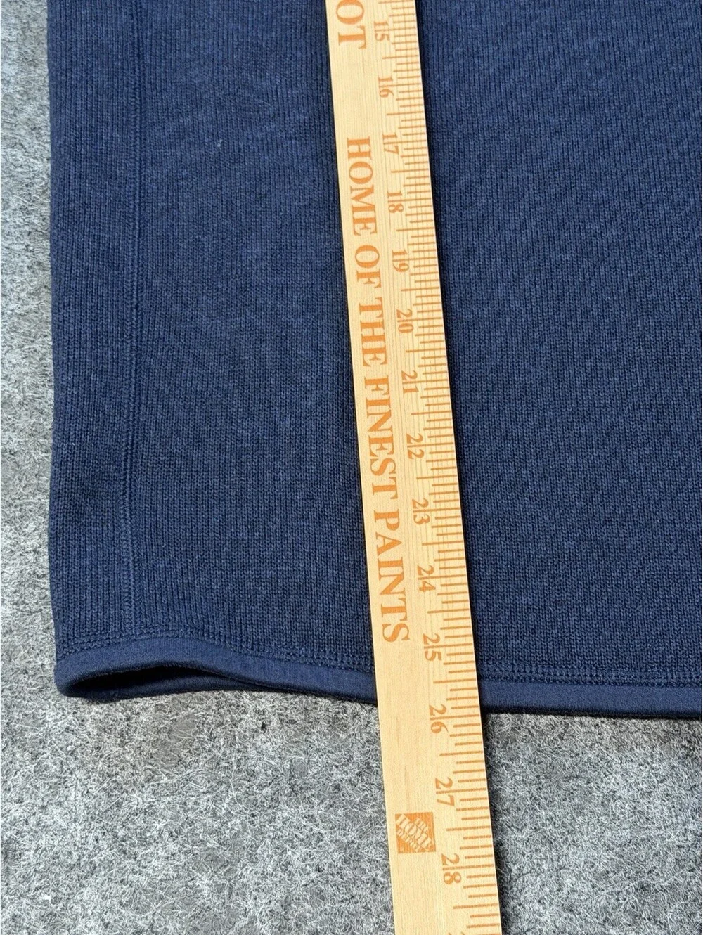 Patagonia Better Sweater 1/4 Zip Fleece Pullover Navy Blue Men’s Small 25523